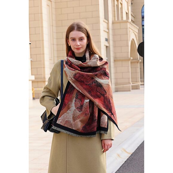 Winter Pashmina Shawls And Wraps Blanket Fashion Shawl Decoration Scarves 2391
